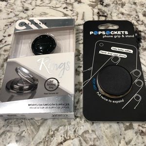 New Cell Phone Popsocket grip & Casemate Ring